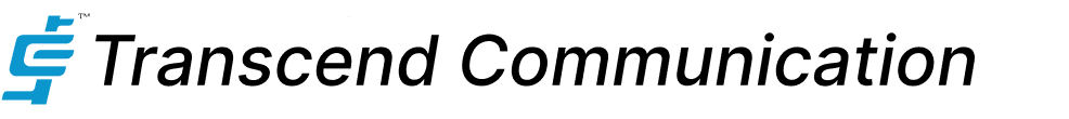 Transcend Communication logo and name
